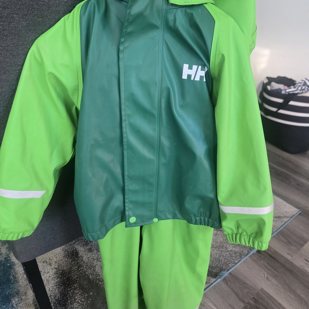 Helly Hansen Kids Raincoat - Green